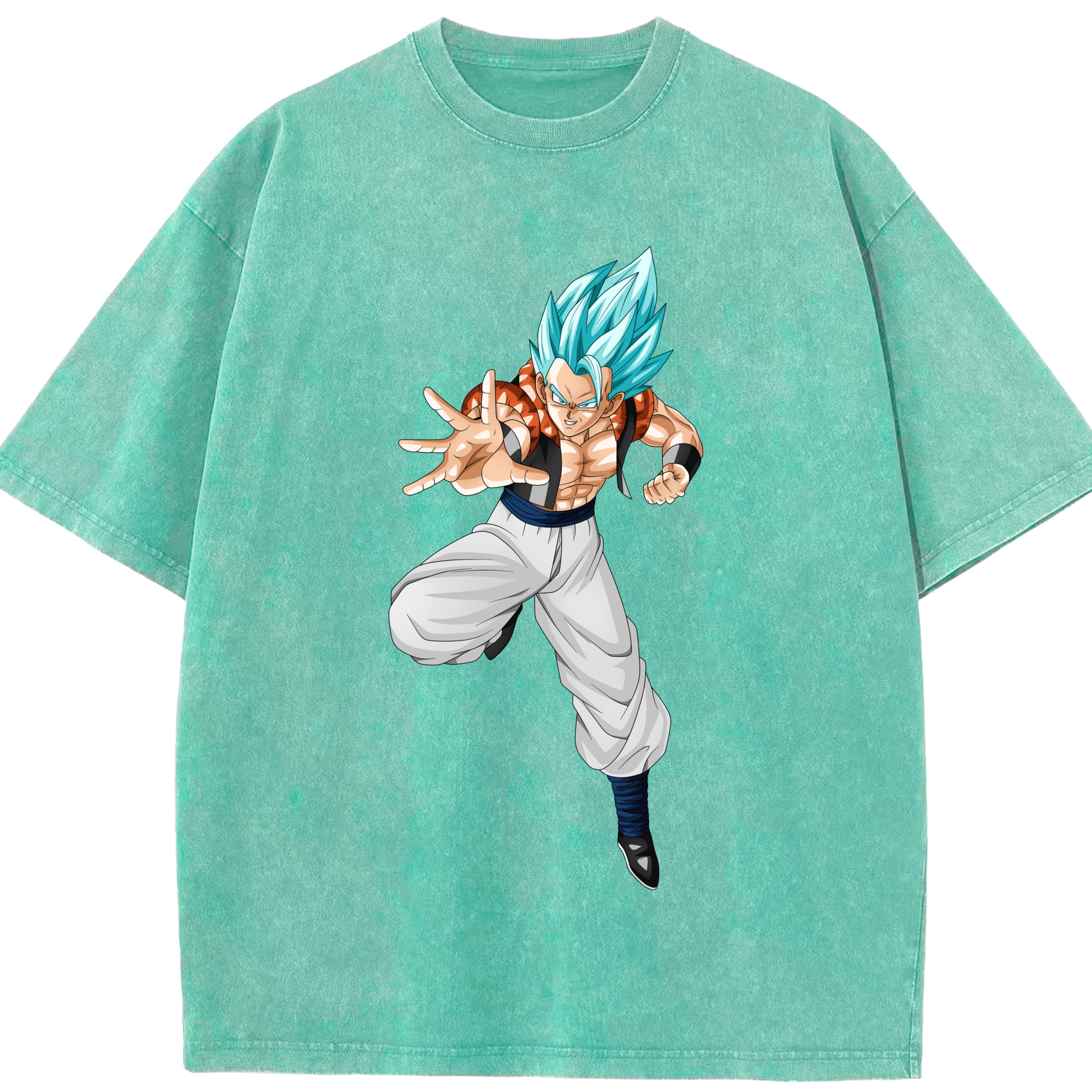 （画像用） ドラゴンボール ベジータ四世（Bejīta Yonsei）DRAGON BALL Vegeta IV 綿100% ヴィンテージ風 半袖Tシャツ（フロントプリント）